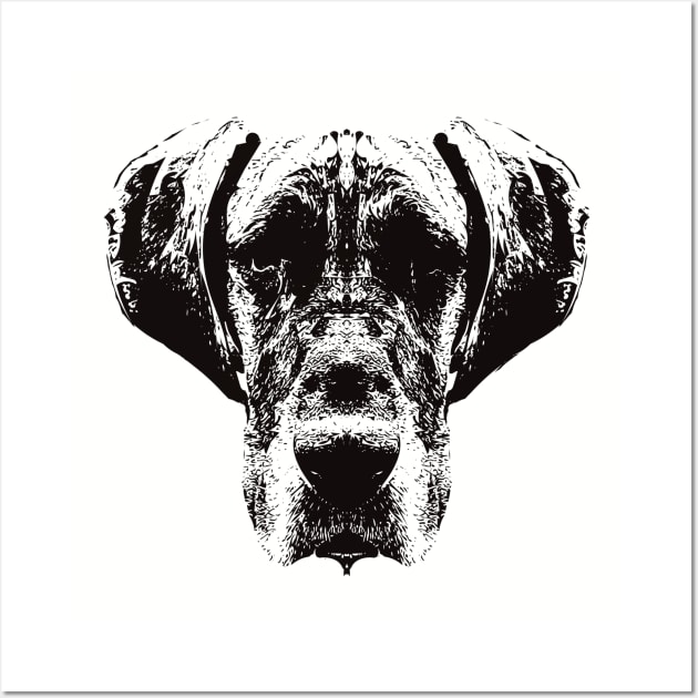 Great Dane gift for Great Dane Owners Wall Art by DoggyStyles